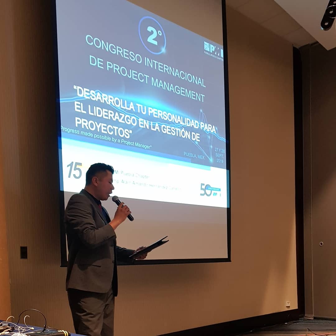 Alain Hernández en el Congreso Internacional de Project Management